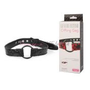 Кляп-кольцо o ring gag черного цвета