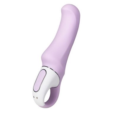 Очаровательный вибромассажер SATISFYER VIBES CHARMING SMILE фиолетового цвета