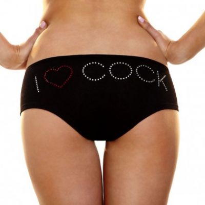 Трусики слип I LOVE COCK