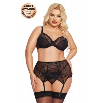 Комплект SoftLine Collection DOLORES в сочетании с кружевом черного цвета